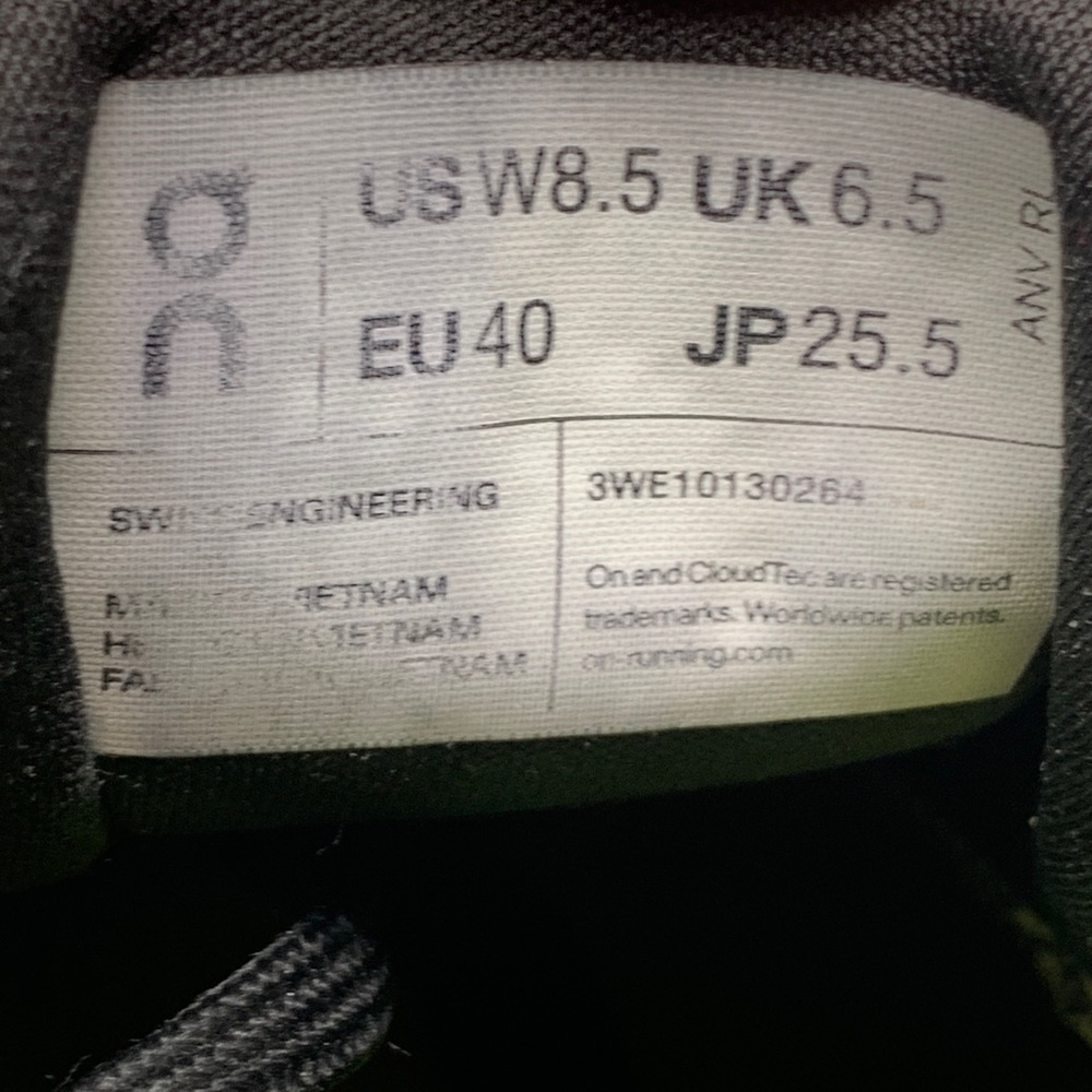 On Cloudrunner 2 Eclipse Black Running Shoes Wome… - image 9